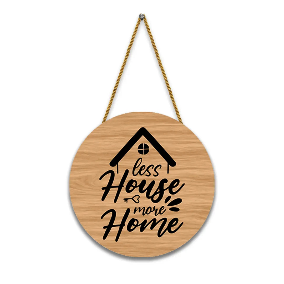 Nivaraprint Wooden Wall Hanging for Home Decoration | less House more Home
