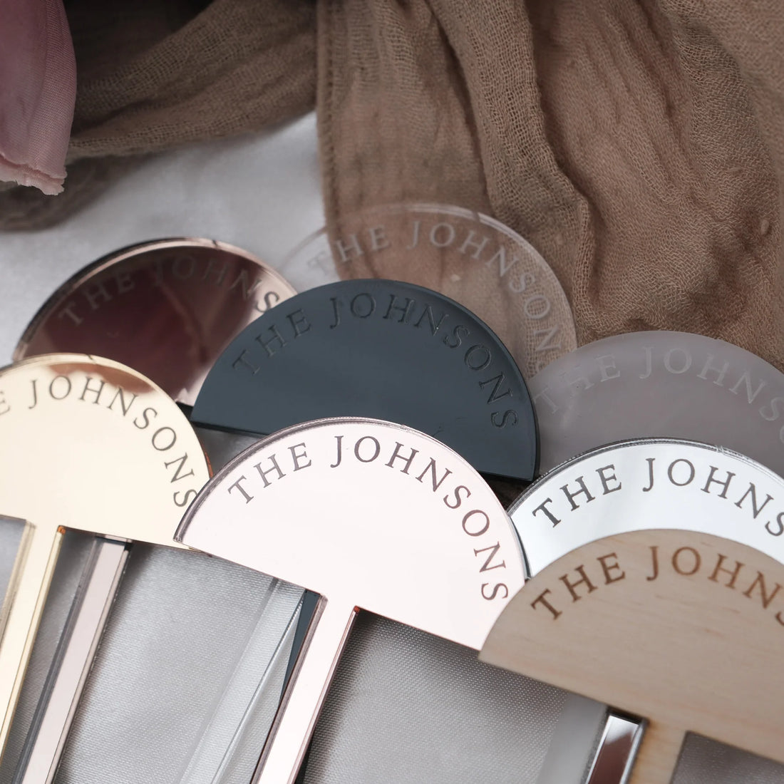 Personalised Wedding Name Cocktail Stirrers by Nivaraprint