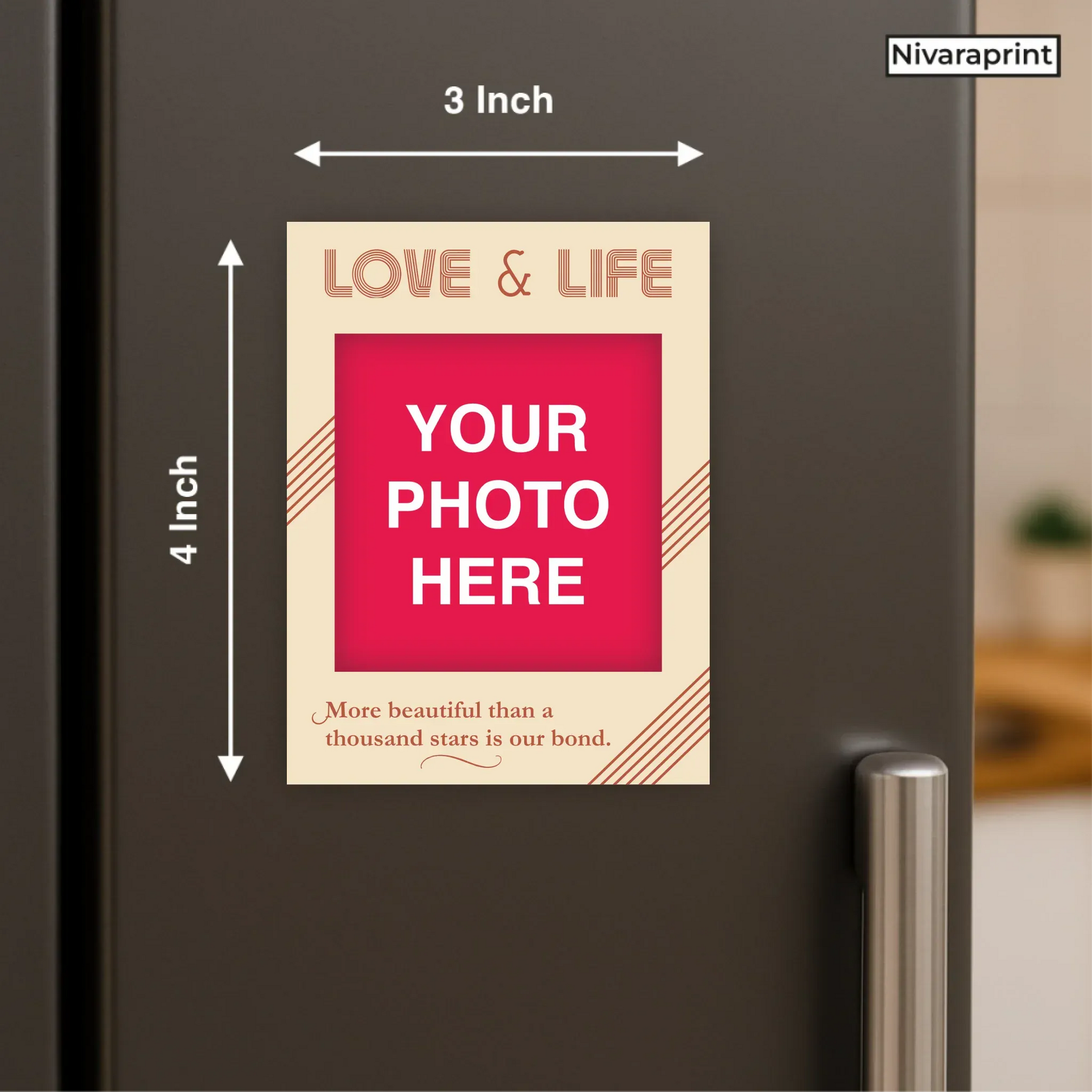 Personalized Acrylic Fridge Magnetic Frames