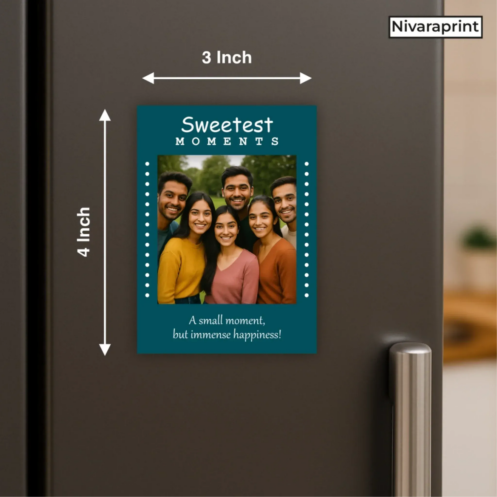 Personalized Acrylic Fridge Magnetic Frames