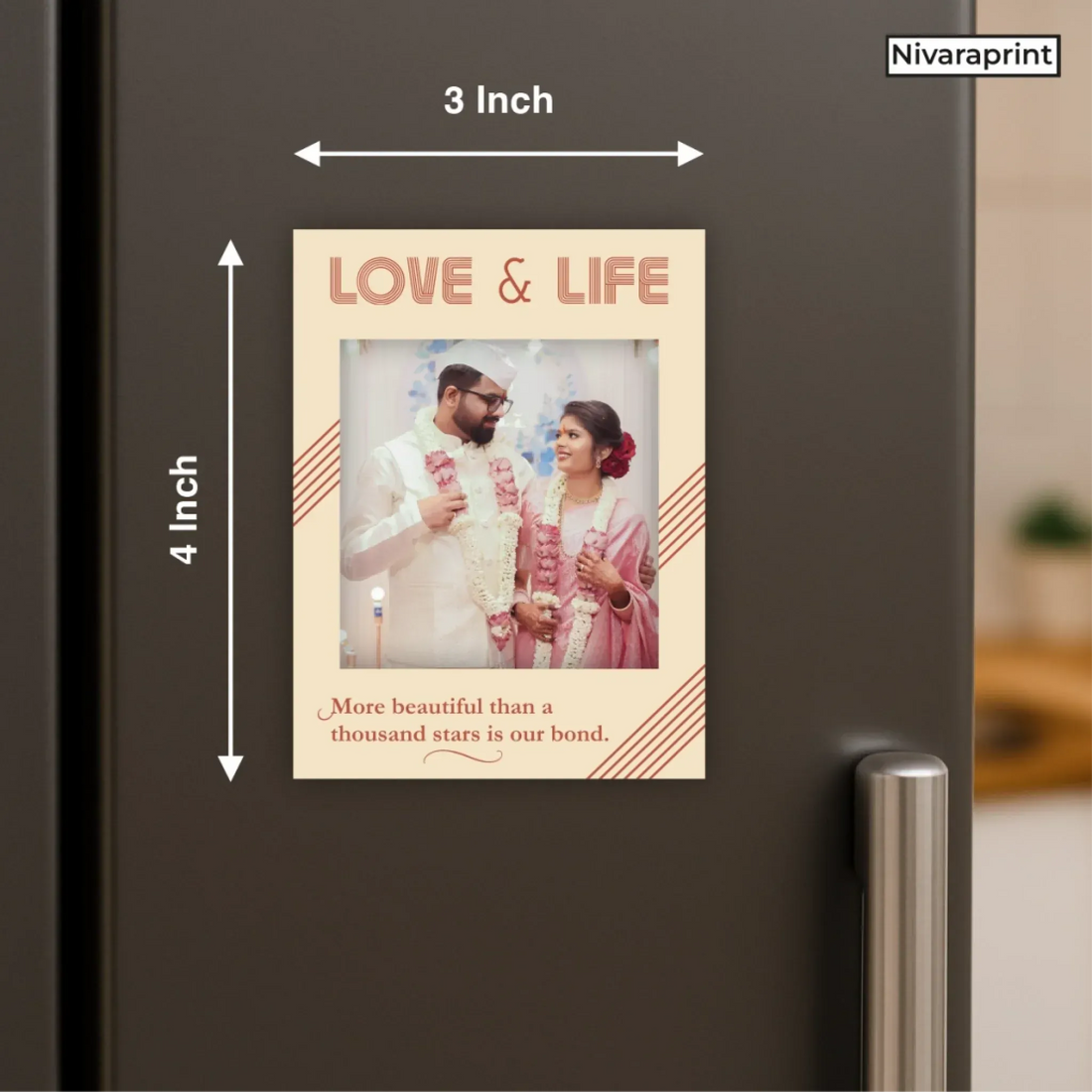 Personalized Acrylic Fridge Magnetic Frames