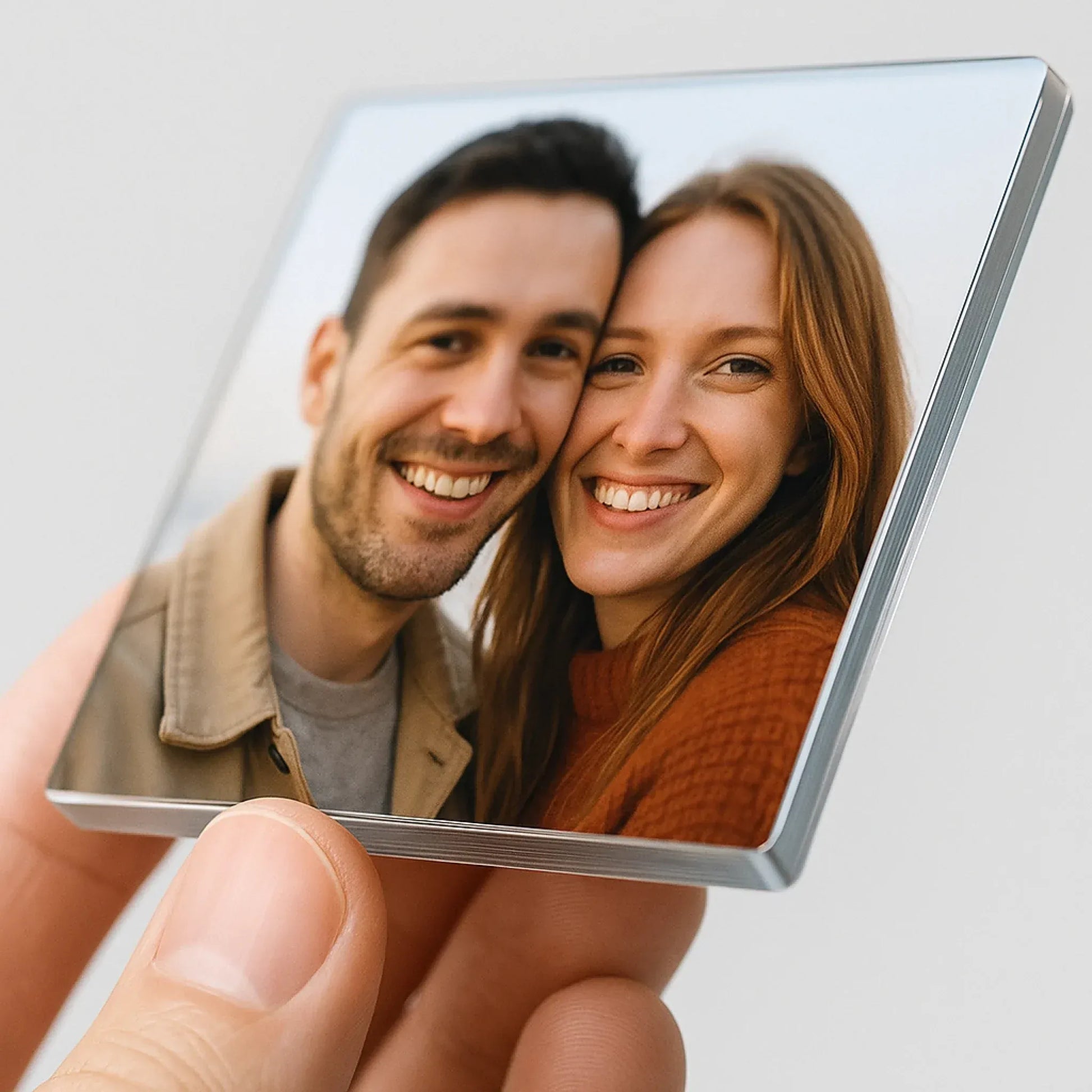 Personalized Acrylic Photo Magnet  - Set of 4 Magnet | Size : 3 Inch