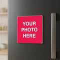 Personalized Acrylic Photo Magnet  - Set of 4 Magnet | Size : 3 Inch