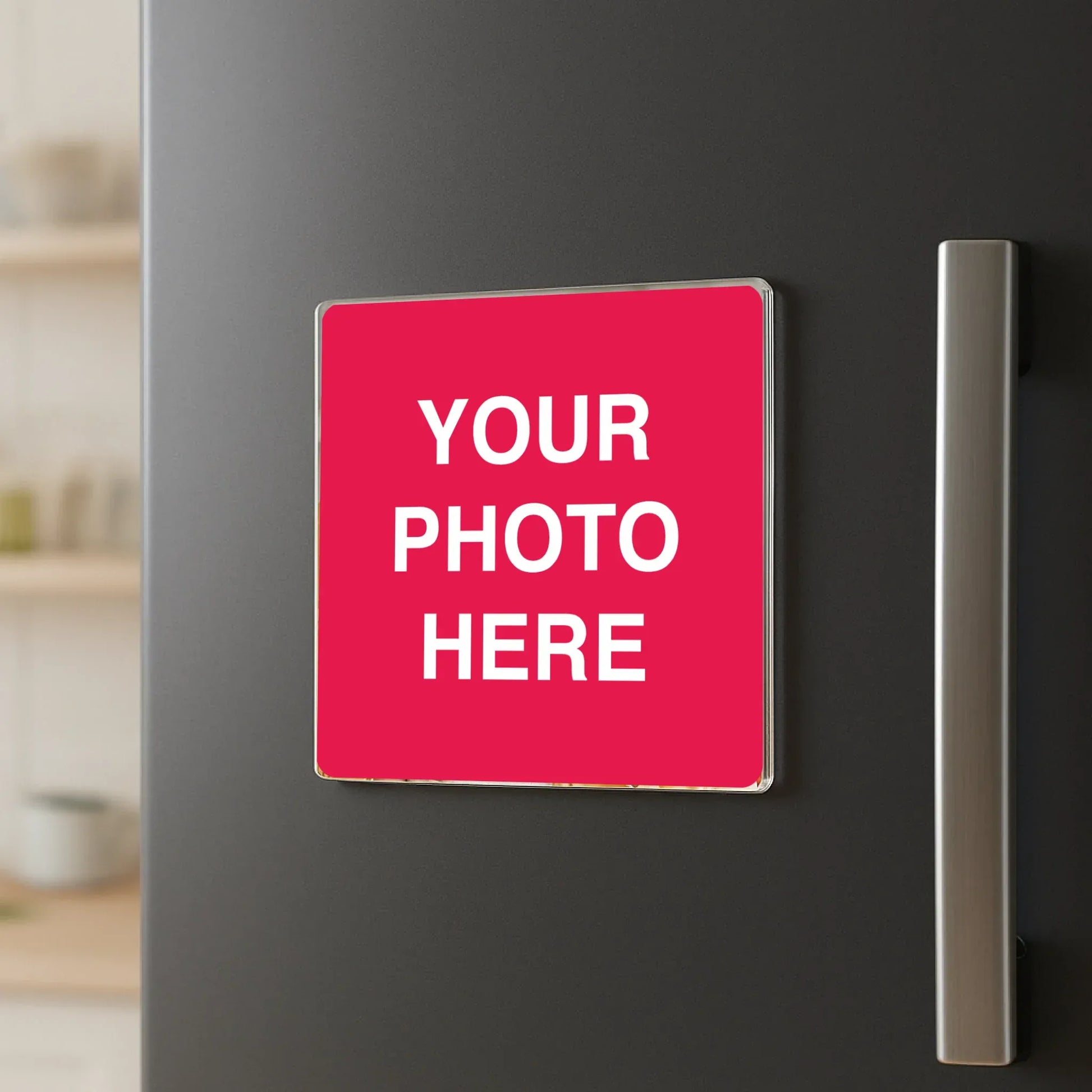 Personalized Acrylic Photo Magnet  - Set of 4 Magnet | Size : 3 Inch