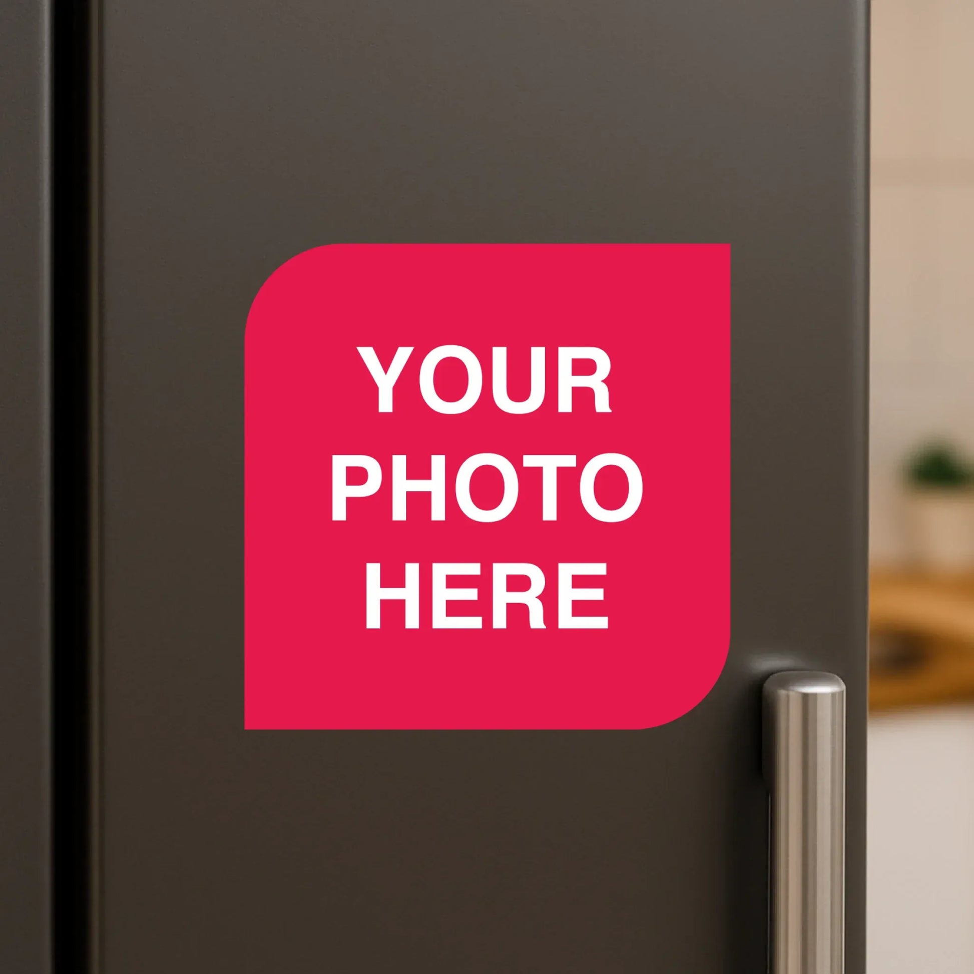 Personalized Acrylic Photo Magnet  - Set of 4 Magnet | Size : 3 Inch