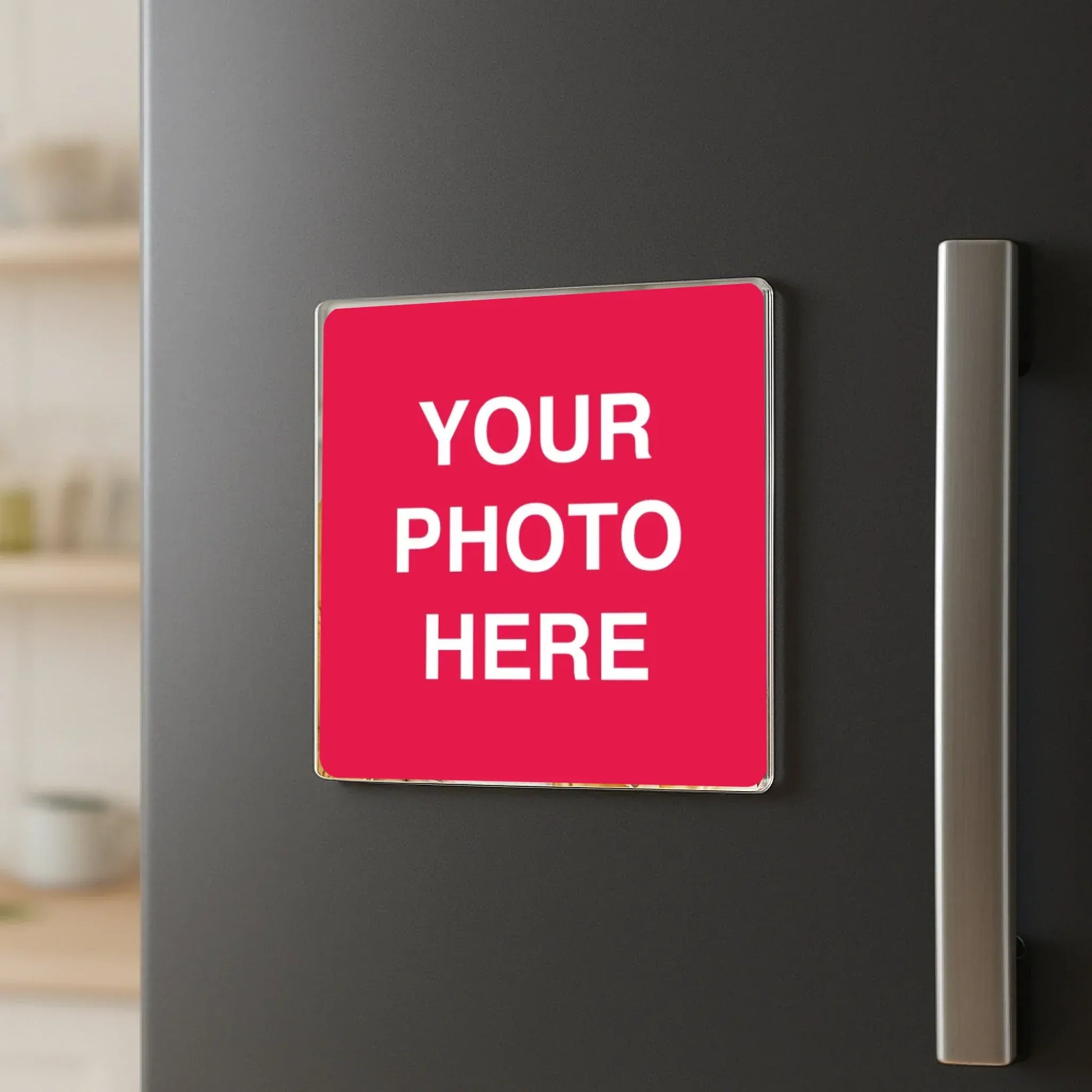 Personalized Acrylic Photo Magnet —Pack of 1