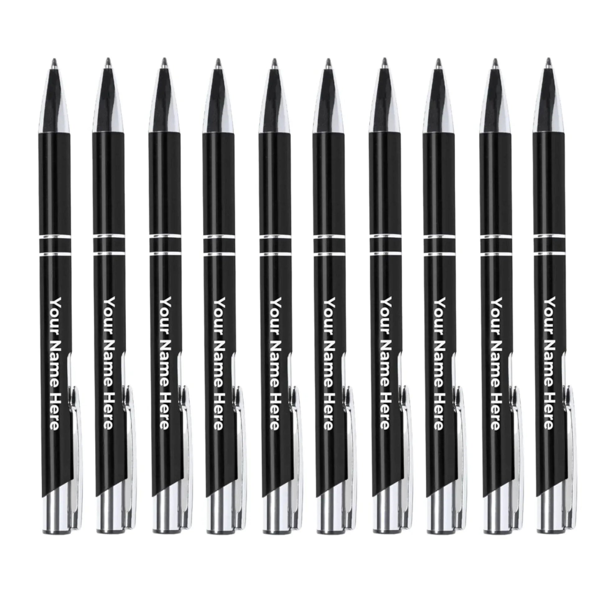 Personalized Black Metal Pen