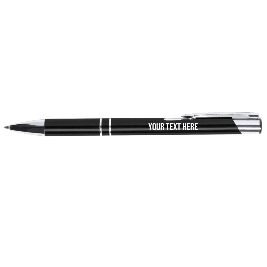 Personalized Black Metal Pen