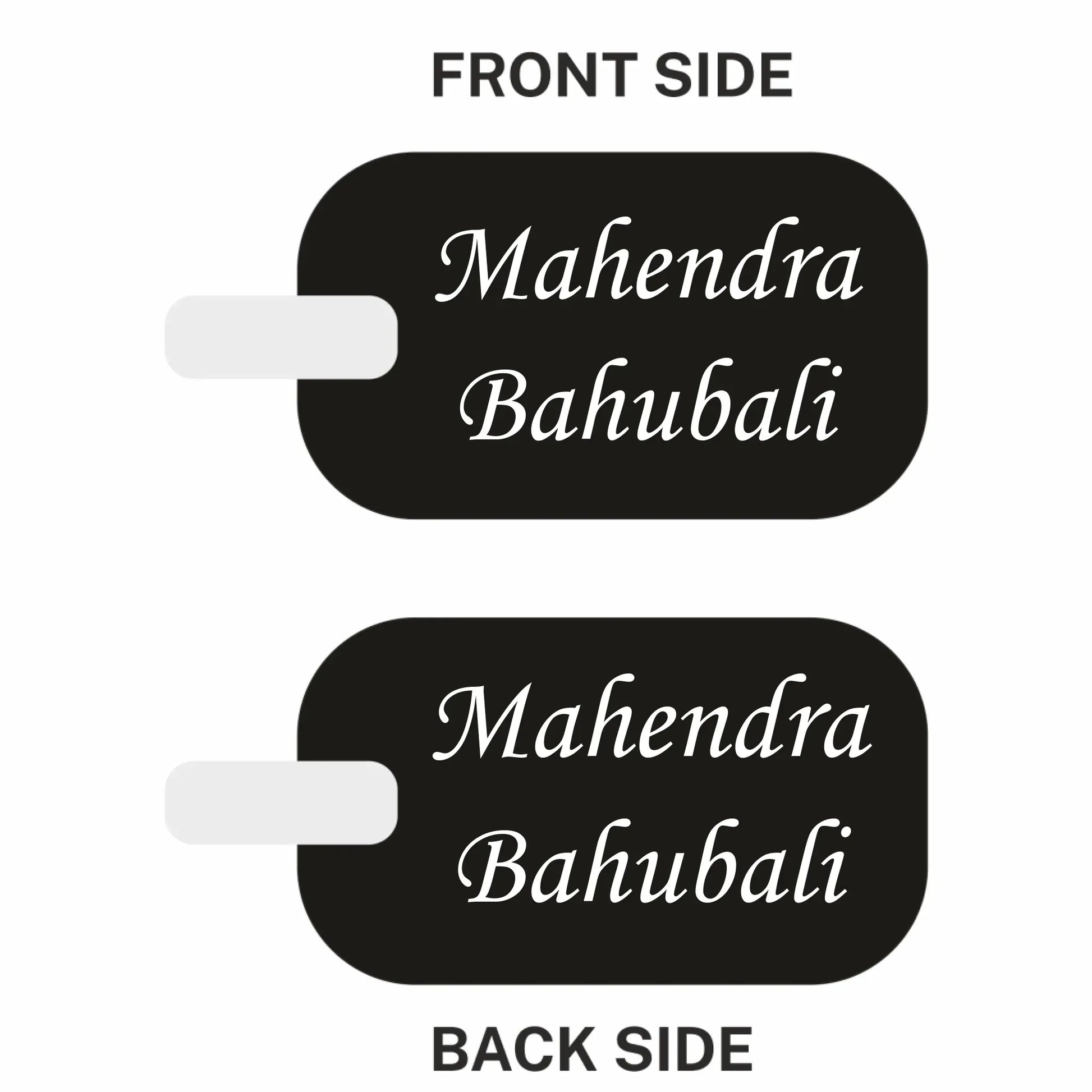 Personalized Metal Keychain