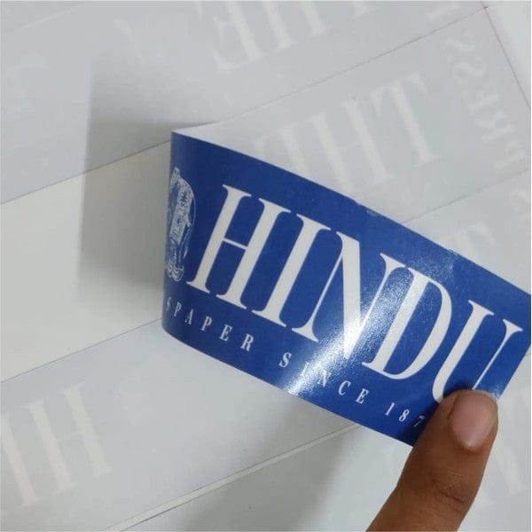 Rectangular Square  Front-Facing Vinyl Stickers