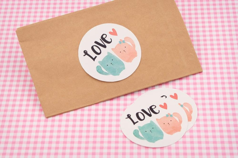 Round Paper Stickers