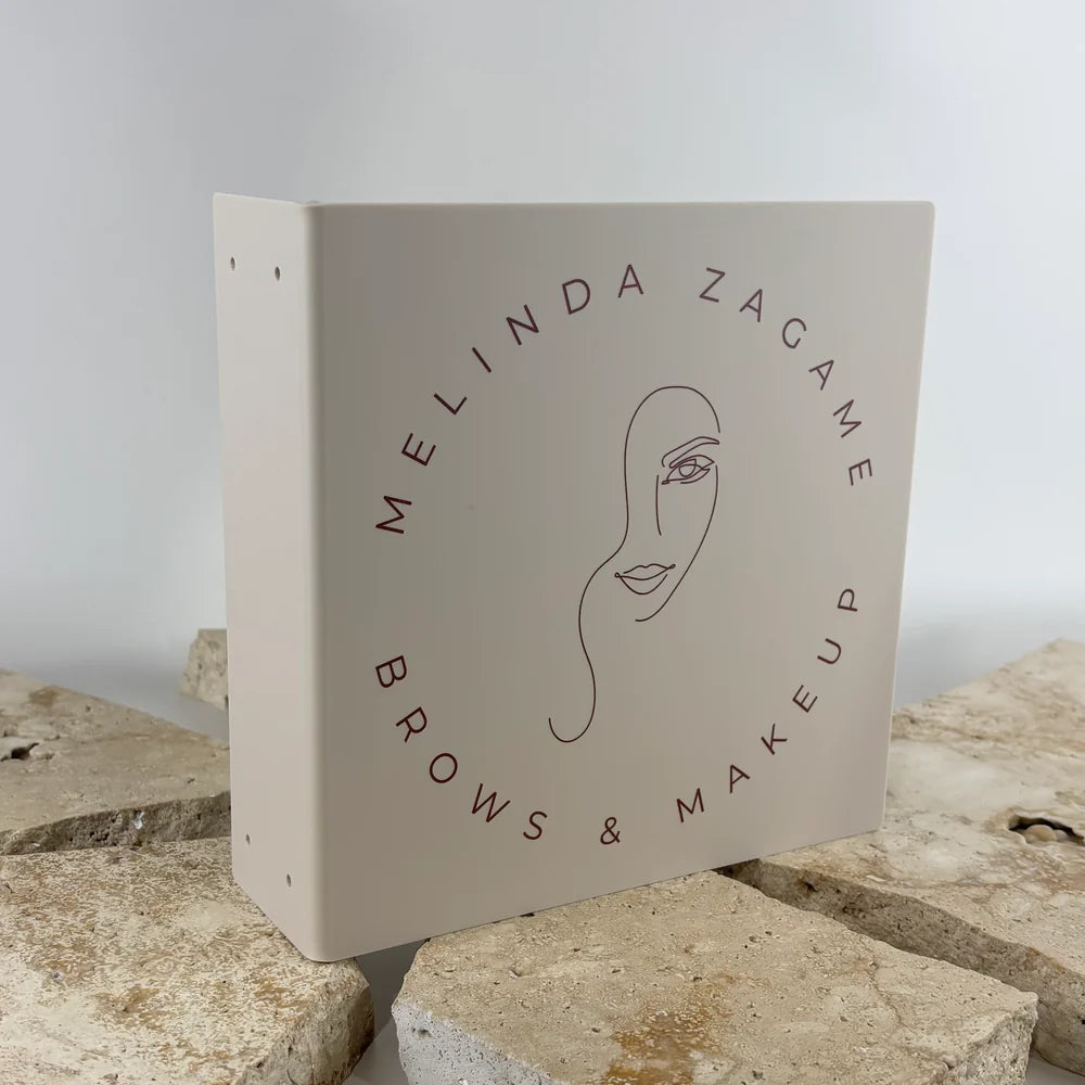 Wall Blade Display Sign – Custom Acrylic Blade Sign by Nivaraprint