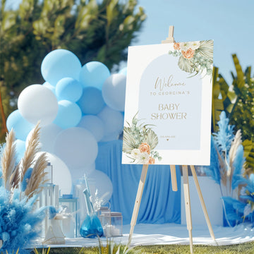 Personalised Baby Shower Welcome Sign | Custom Foam Board