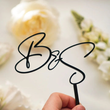 Wedding Initial Cake Topper