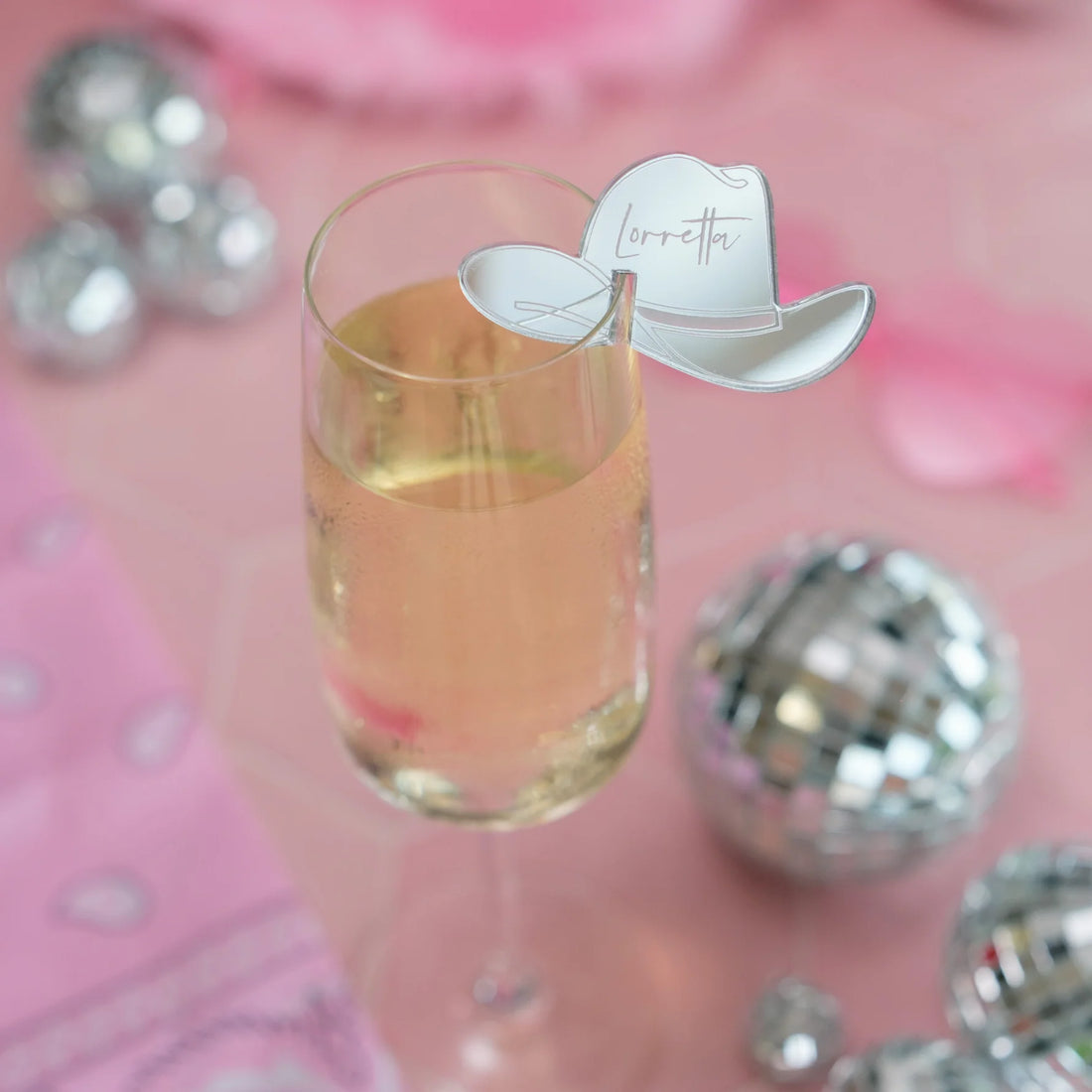 Disco Cowgirl Bachelorette Party Decorations by Nivaraprint