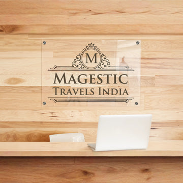 Custom Acrylic Signs | Acrylic Name Plates and Office Sign Boards Bulk India