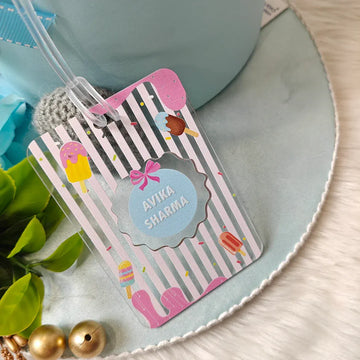 Acrylic Luggage Tags | Custom Printed Travel Bag Tags Bulk India