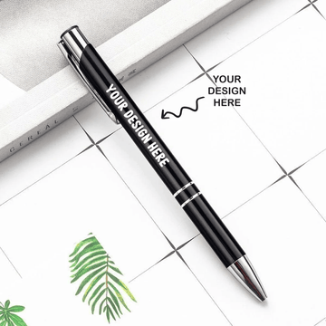 Personalised Metal Ballpoint Pen Custom Printed Corporate India