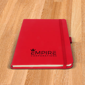 Custom Printed Diary with Strap | PU Cover A5 Bulk Corporate Gift India