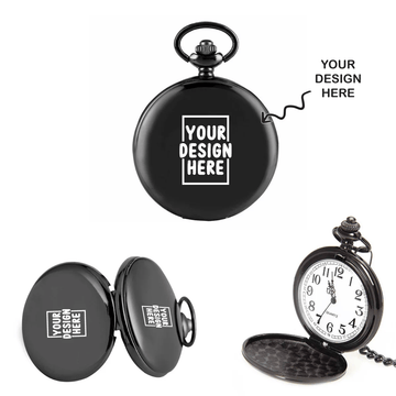 Personalized Gandhi Pocket Watch Keychain Vintage Gift India