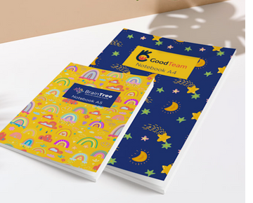 Perfect Bound Notebooks | Custom Printed Bulk Corporate Gift India
