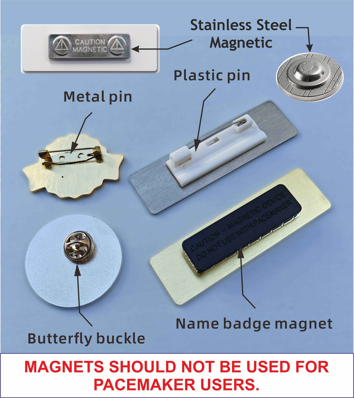 Magnet Batch Acrylic Digital Print Name Badges Custom Full-Color India – Nivaraprint