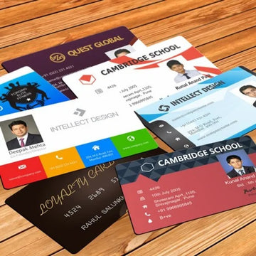 PVC ID Card Printing | Custom Corporate Employee ID Cards Bulk India