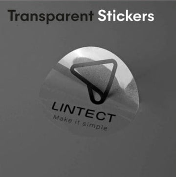Transparent Clear Stickers No White Ink 2x2 Inch Custom India