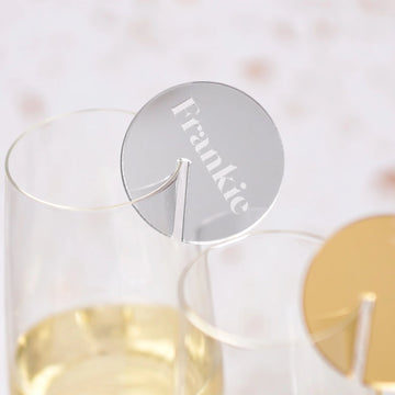 Acrylic Wedding Name Place Cards Ideas | Custom Engraved & Printed
