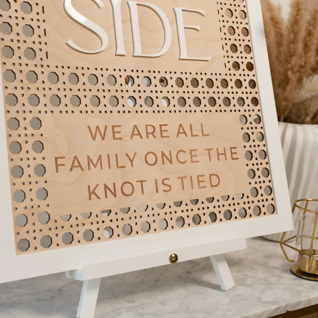 Pick a Seat Not a Side Sign by Nivaraprint